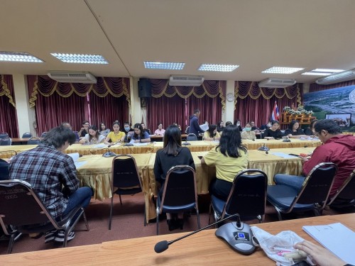 กองยุทธศาสตร์และงบประมาณ เข้าร่วมประชุมเจ้าหน้าที่ผู้จัดทำฎีกาและผู้ปฏิบัติงานด้านพัสดุทุกส่วนงานในสังกัดเทศบาลนครแม่สอด