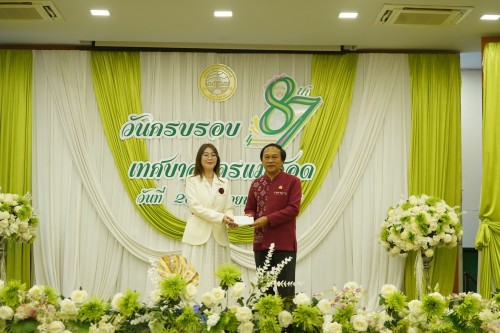 กองการเจ้าหน้าที่ จัดโครงการจัดงานยกย่องและเชิดชูเกียรติบุคลากรของเทศบาลนครแม่สอด ประจำปีงบประมาณ 2567