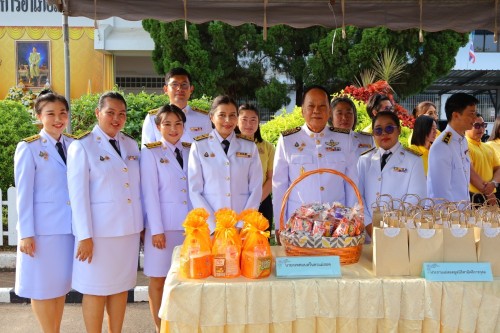 กองการเจ้าหน้าที่ ร่วมถวายพวงมาลาเนื่องในวันคล้ายวันสวรรคตของพระบาทสมเด็จพระปรมินทรมหาภูมิพลอดุลยเดชบรมมนาถบพิตร 13 ตุลาคม 2567