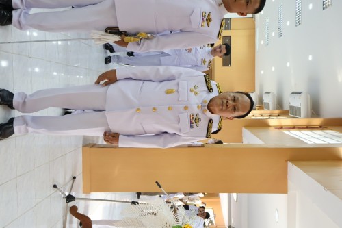 กองการเจ้าหน้าที่ ร่วมถวายพวงมาลาเนื่องในวันคล้ายวันสวรรคตของพระบาทสมเด็จพระปรมินทรมหาภูมิพลอดุลยเดชบรมมนาถบพิตร 13 ตุลาคม 2567