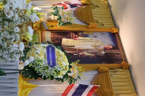 กองการเจ้าหน้าที่ ร่วมถวายพวงมาลาเนื่องในวันคล้ายวันสวรรคตของพระบาทสมเด็จพระปรมินทรมหาภูมิพลอดุลยเดชบรมมนาถบพิตร 13 ตุลาคม 2567