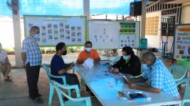 แจกเบี้ยยังชีพผู้สูงอายุ ผู้พิการ ณ ที่ทำการชุมชน