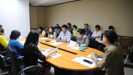 ผอ.กองวิชาการและแผนงานจัดประชุมประจำเดือนกันยายน กองวิชาการและแผนงาน เทศบาลนครแม่สอด ครั้งที่ 9/2563