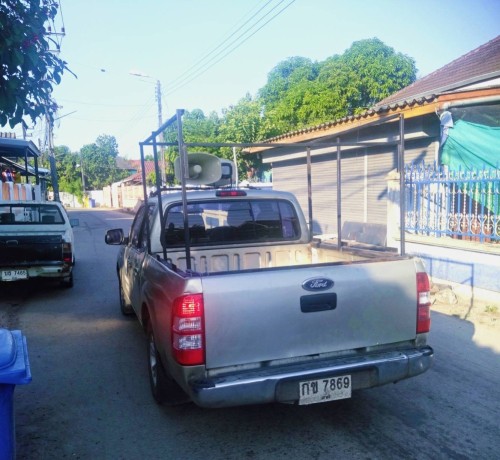ประชาสัมพันธ์เคลื่อนที่ขอความร่วมมืองดปล่อยโคมลอย  จุดพลุ ประทัด และดอกไม้ไฟ ในเทศกาลลอยกระทง