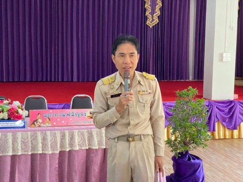 เข้าร่วมการประชุมสภากาแฟสัญจร ของกลุ่มพัฒนาสตรี ครั้งที่ 7 เพื่อพบปะแลขับเคลื่อนงานของกลุ่มพัฒนาสตรีเทศบาลนครแม่สอด ณ วัดดอนไชย