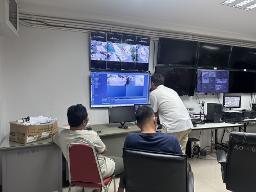 เจ้าหน้าที่กองยุทธศาสตร์และงบประมาณ ดำเนินการตามคำขอใช้ข้อมูลจากกล้องวงจรปิด