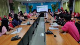 กองวิชาการและแผนงาน จัดการประชุมการลงข้อมูลเว็บไซต์เทศบาลนครแม่สอด