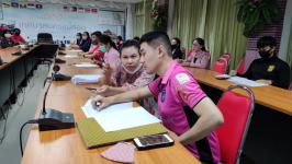 กองวิชาการและแผนงาน จัดการประชุมการลงข้อมูลเว็บไซต์เทศบาลนครแม่สอด