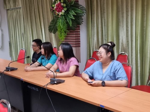 กองการศึกษา เทศบาลนครแม่สอด ร่วมต้อนรับคณะกองคลัง องค์การบริหารส่วนตำบลวังไทร อำเภอคลองขลุง จังหวัดกำแพงเพชร