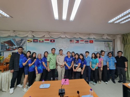 กองการศึกษา เทศบาลนครแม่สอด ร่วมต้อนรับคณะกองคลัง องค์การบริหารส่วนตำบลวังไทร อำเภอคลองขลุง จังหวัดกำแพงเพชร