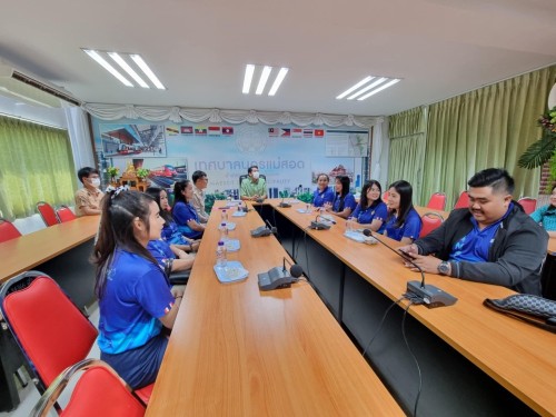 กองการศึกษา เทศบาลนครแม่สอด ร่วมต้อนรับคณะกองคลัง องค์การบริหารส่วนตำบลวังไทร อำเภอคลองขลุง จังหวัดกำแพงเพชร