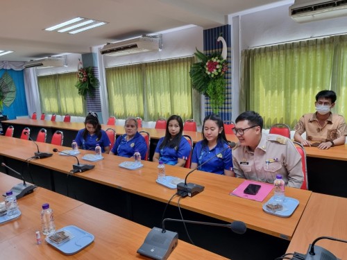 กองการศึกษา เทศบาลนครแม่สอด ร่วมต้อนรับคณะกองคลัง องค์การบริหารส่วนตำบลวังไทร อำเภอคลองขลุง จังหวัดกำแพงเพชร