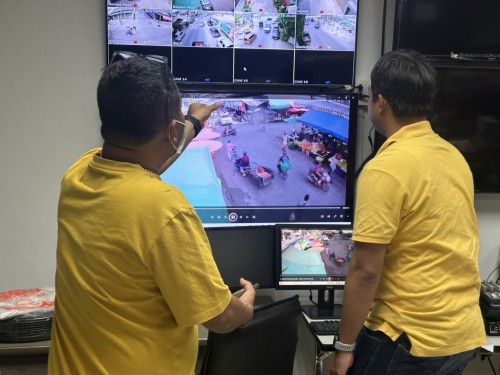  เจ้าหน้าที่กองยุทธศาสตร์และงบประมาณ ดำเนินการตามคำขอใช้ข้อมูลจากกล้องวงจรปิด