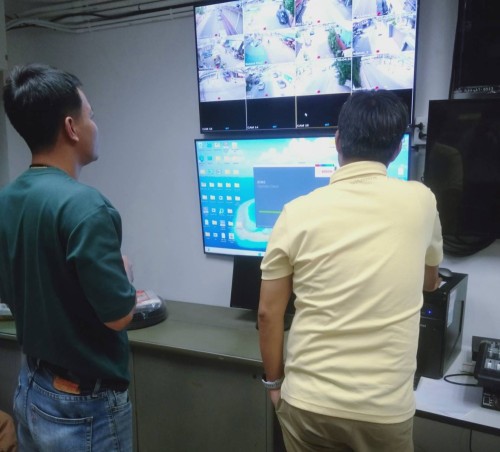 เจ้าหน้าที่กองยุทธศาสตร์และงบประมาณ ดำเนินการตามคำขอใช้ข้อมูลจากกล้องวงจรปิด