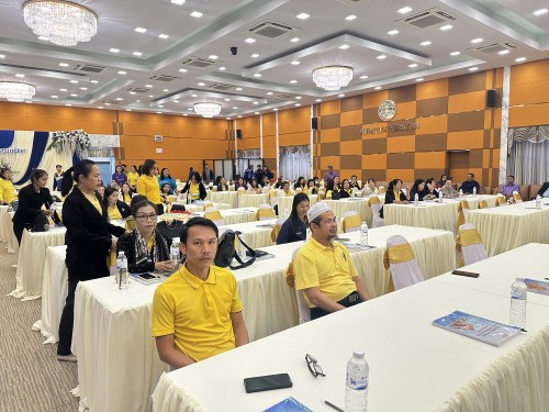 กองการศึกษา จัดโครงการส่งเสริมระบบและติดตามกระบวนการพัฒนาเด็ก ประจำปีงบประมาณ พ.ศ.2568