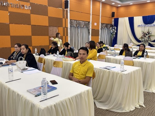 กองการศึกษา จัดโครงการส่งเสริมระบบและติดตามกระบวนการพัฒนาเด็ก ประจำปีงบประมาณ พ.ศ.2568