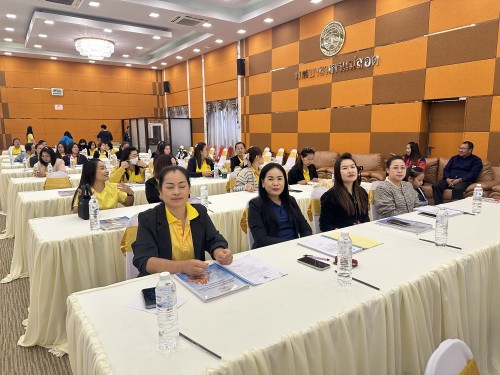 กองการศึกษา จัดโครงการส่งเสริมระบบและติดตามกระบวนการพัฒนาเด็ก ประจำปีงบประมาณ พ.ศ.2568