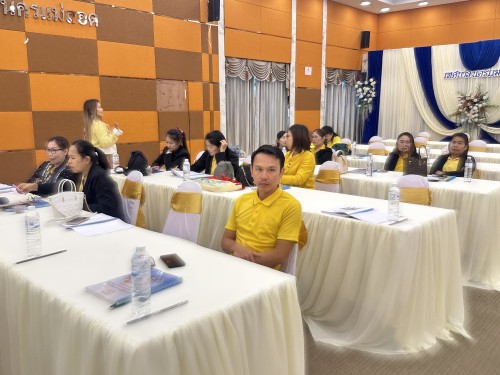 กองการศึกษา จัดโครงการส่งเสริมระบบและติดตามกระบวนการพัฒนาเด็ก ประจำปีงบประมาณ พ.ศ.2568