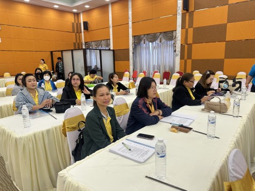 กองการศึกษา จัดโครงการส่งเสริมระบบและติดตามกระบวนการพัฒนาเด็ก ประจำปีงบประมาณ พ.ศ.2568