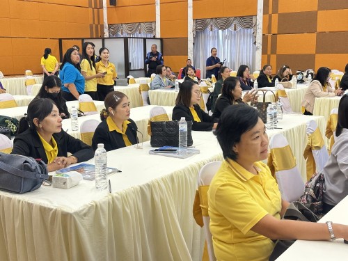 กองการศึกษา จัดโครงการส่งเสริมระบบและติดตามกระบวนการพัฒนาเด็ก ประจำปีงบประมาณ พ.ศ.2568