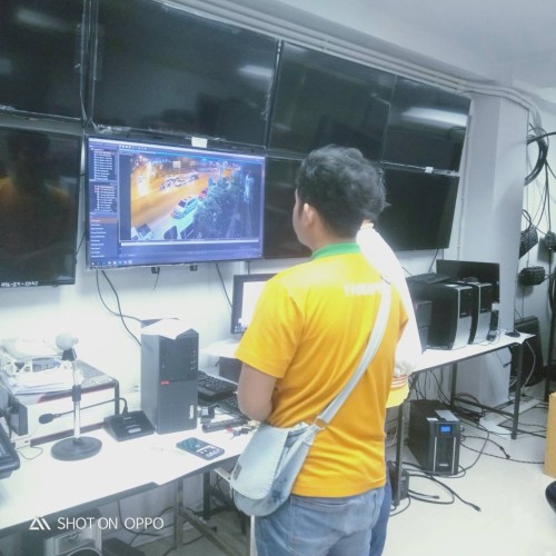 เจ้าหน้าที่กองยุทธศาสตร์และงบประมาณ ดำเนินการตามคำขอใช้ข้อมูลจากกล้องวงจรปิด