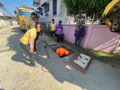 เรื่อง ดูดโคลน บริเวณซอยมัสยิดมาดีนะฮ์ 