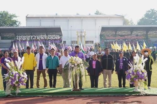 เทศบาลนครแม่สอดจัดกิจกรรมโครงการแข่งขันกีฬานักเรียนกลุ่มโรงเรียนในสังกัดเทศบาลนครแม่สอด