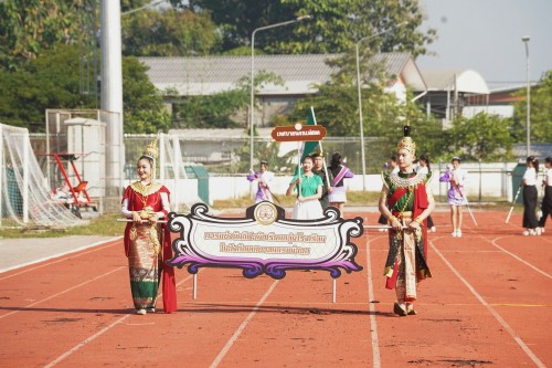 เทศบาลนครแม่สอดจัดกิจกรรมโครงการแข่งขันกีฬานักเรียนกลุ่มโรงเรียนในสังกัดเทศบาลนครแม่สอด