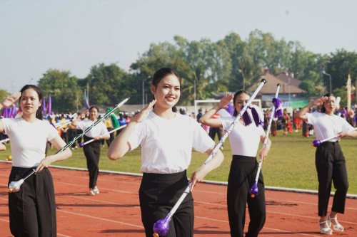 เทศบาลนครแม่สอดจัดกิจกรรมโครงการแข่งขันกีฬานักเรียนกลุ่มโรงเรียนในสังกัดเทศบาลนครแม่สอด