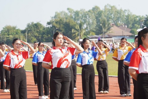 เทศบาลนครแม่สอดจัดกิจกรรมโครงการแข่งขันกีฬานักเรียนกลุ่มโรงเรียนในสังกัดเทศบาลนครแม่สอด