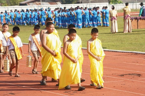 เทศบาลนครแม่สอดจัดกิจกรรมโครงการแข่งขันกีฬานักเรียนกลุ่มโรงเรียนในสังกัดเทศบาลนครแม่สอด