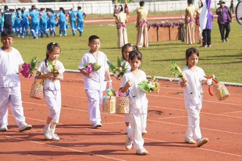 เทศบาลนครแม่สอดจัดกิจกรรมโครงการแข่งขันกีฬานักเรียนกลุ่มโรงเรียนในสังกัดเทศบาลนครแม่สอด