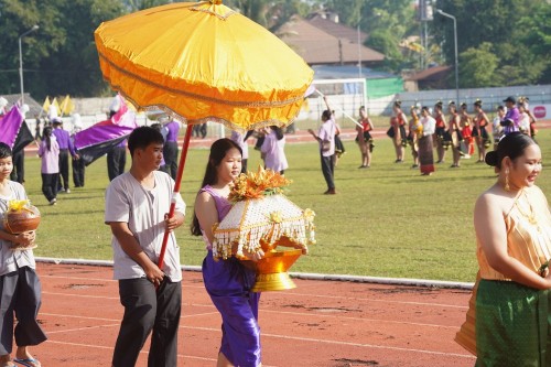 เทศบาลนครแม่สอดจัดกิจกรรมโครงการแข่งขันกีฬานักเรียนกลุ่มโรงเรียนในสังกัดเทศบาลนครแม่สอด