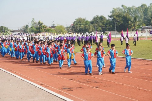 เทศบาลนครแม่สอดจัดกิจกรรมโครงการแข่งขันกีฬานักเรียนกลุ่มโรงเรียนในสังกัดเทศบาลนครแม่สอด