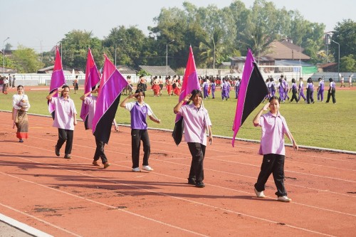 เทศบาลนครแม่สอดจัดกิจกรรมโครงการแข่งขันกีฬานักเรียนกลุ่มโรงเรียนในสังกัดเทศบาลนครแม่สอด