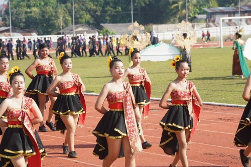 เทศบาลนครแม่สอดจัดกิจกรรมโครงการแข่งขันกีฬานักเรียนกลุ่มโรงเรียนในสังกัดเทศบาลนครแม่สอด