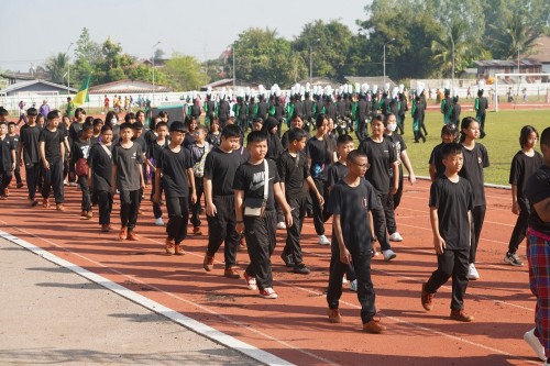 เทศบาลนครแม่สอดจัดกิจกรรมโครงการแข่งขันกีฬานักเรียนกลุ่มโรงเรียนในสังกัดเทศบาลนครแม่สอด