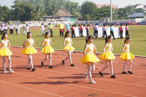 เทศบาลนครแม่สอดจัดกิจกรรมโครงการแข่งขันกีฬานักเรียนกลุ่มโรงเรียนในสังกัดเทศบาลนครแม่สอด