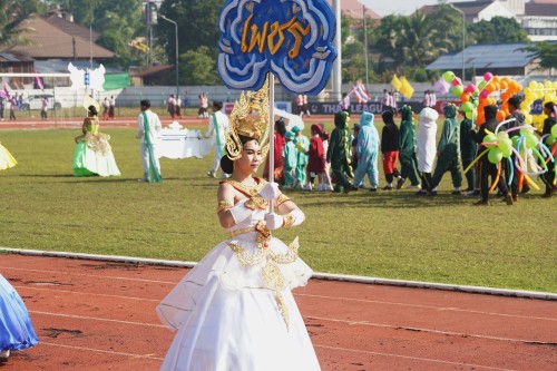 เทศบาลนครแม่สอดจัดกิจกรรมโครงการแข่งขันกีฬานักเรียนกลุ่มโรงเรียนในสังกัดเทศบาลนครแม่สอด