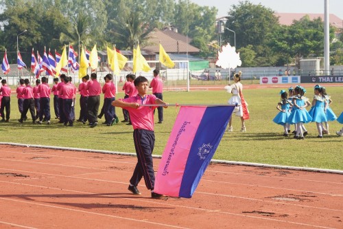 เทศบาลนครแม่สอดจัดกิจกรรมโครงการแข่งขันกีฬานักเรียนกลุ่มโรงเรียนในสังกัดเทศบาลนครแม่สอด