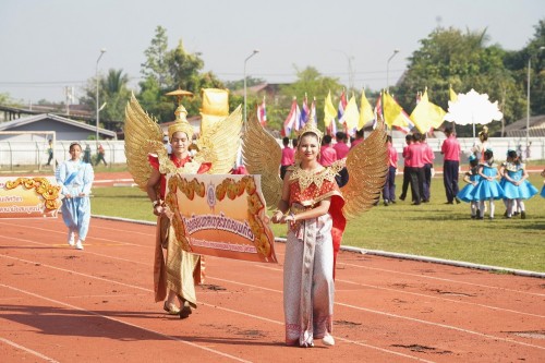 เทศบาลนครแม่สอดจัดกิจกรรมโครงการแข่งขันกีฬานักเรียนกลุ่มโรงเรียนในสังกัดเทศบาลนครแม่สอด