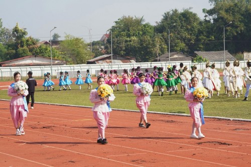 เทศบาลนครแม่สอดจัดกิจกรรมโครงการแข่งขันกีฬานักเรียนกลุ่มโรงเรียนในสังกัดเทศบาลนครแม่สอด