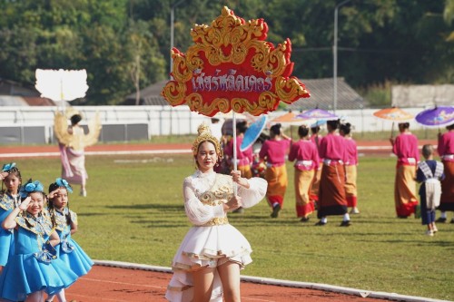 เทศบาลนครแม่สอดจัดกิจกรรมโครงการแข่งขันกีฬานักเรียนกลุ่มโรงเรียนในสังกัดเทศบาลนครแม่สอด