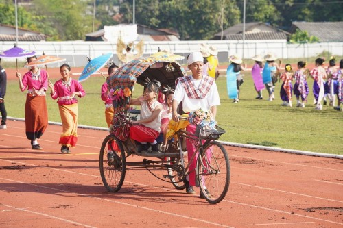 เทศบาลนครแม่สอดจัดกิจกรรมโครงการแข่งขันกีฬานักเรียนกลุ่มโรงเรียนในสังกัดเทศบาลนครแม่สอด
