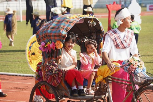 เทศบาลนครแม่สอดจัดกิจกรรมโครงการแข่งขันกีฬานักเรียนกลุ่มโรงเรียนในสังกัดเทศบาลนครแม่สอด