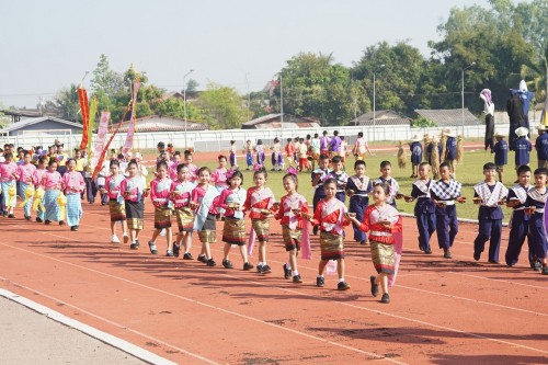 เทศบาลนครแม่สอดจัดกิจกรรมโครงการแข่งขันกีฬานักเรียนกลุ่มโรงเรียนในสังกัดเทศบาลนครแม่สอด