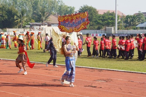 เทศบาลนครแม่สอดจัดกิจกรรมโครงการแข่งขันกีฬานักเรียนกลุ่มโรงเรียนในสังกัดเทศบาลนครแม่สอด
