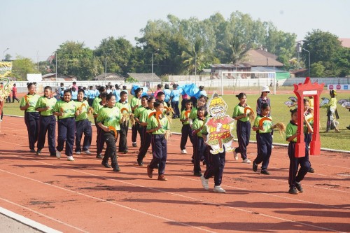 เทศบาลนครแม่สอดจัดกิจกรรมโครงการแข่งขันกีฬานักเรียนกลุ่มโรงเรียนในสังกัดเทศบาลนครแม่สอด
