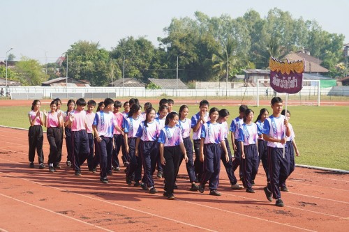 เทศบาลนครแม่สอดจัดกิจกรรมโครงการแข่งขันกีฬานักเรียนกลุ่มโรงเรียนในสังกัดเทศบาลนครแม่สอด