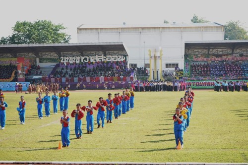 เทศบาลนครแม่สอดจัดกิจกรรมโครงการแข่งขันกีฬานักเรียนกลุ่มโรงเรียนในสังกัดเทศบาลนครแม่สอด